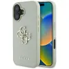 Guess Grained Big 4G Logo Small Classic Logo - Case for iPhone 16 (green)
