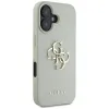 Guess Grained Big 4G Logo Small Classic Logo - Case for iPhone 16 (green)