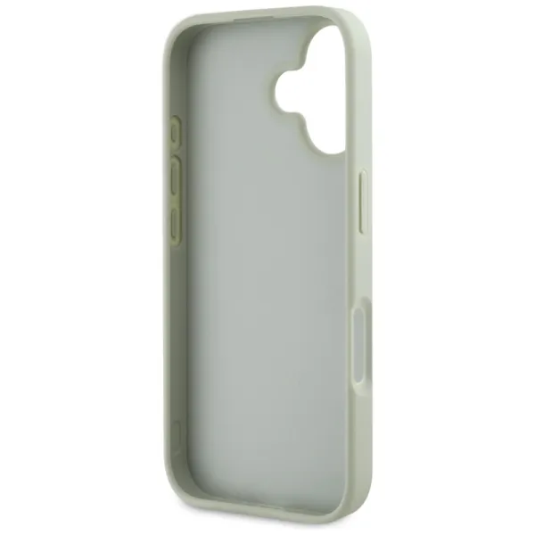 Guess Grained Big 4G Logo Small Classic Logo - Case for iPhone 16 (green)