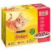 Cat food Purina Friskies Mix Chicken Veal Lamb Duck 12 x 85 g