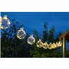 Wreath of LED Lights Super Smart 365 Firefly Solar 15 lm