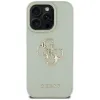 Guess Grained Big 4G Logo Small Classic Logo - Case for iPhone 16 Pro Max (green)