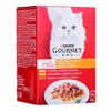 Cat food Purina Gourmet Chicken Turkey Duck 6 x 50 g