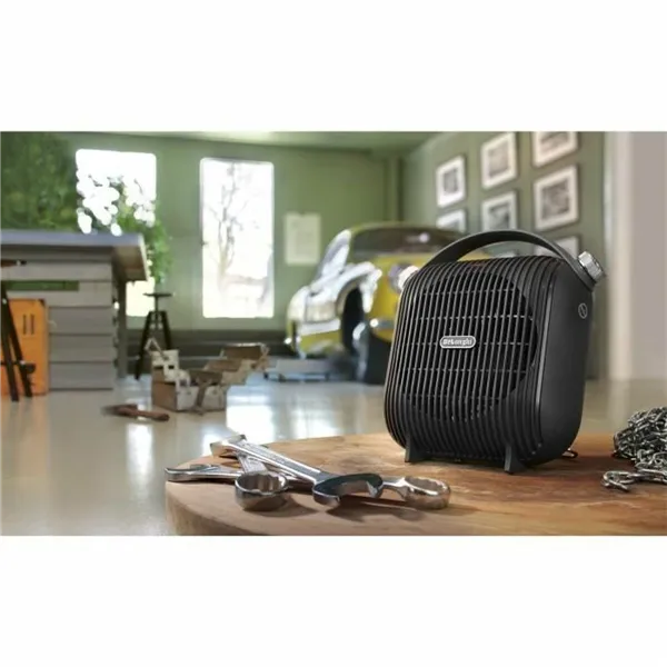 Portable Fan Heater DeLonghi Classic Black 2400 W