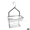 Shower Hanger Confortime Chromed Aluminium Silver 27,5 x 12,5 x 50,5 cm (6 Units)