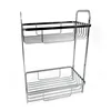 Bathroom Shelves Confortime Chromed Silver 29 x 18 x 39 cm (4 Units)