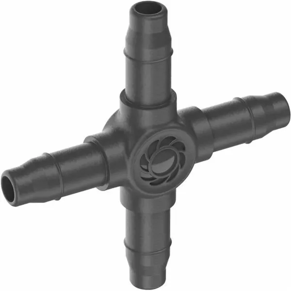 Hose connector Gardena "Easy & Flexible" 13214-20 Cross 3/16" 4,6 mm 10 Units