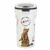 Pet food jar Curver Love Pets Cat White 4 Kg