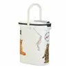 Pet food jar Curver Love Pets Cat White 4 Kg