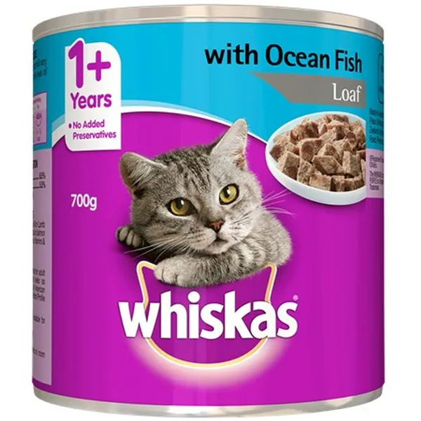 Cat food Whiskas   Chicken Salmon Veal 400 g