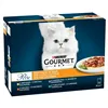 Cat food Purina Gourmet Perle Tuna Turkey Lamb Duck 12 x 85 g