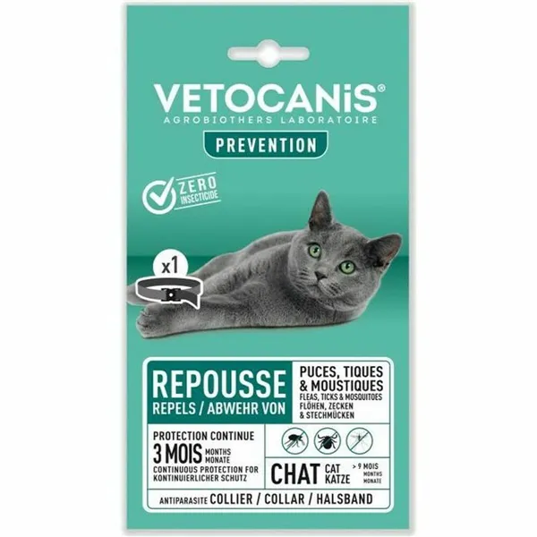 Anti-parasite collar Vetocanis Cat 9 Months