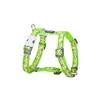 Dog Harness Red Dingo STYLE MONKEY LIME GREEN 45-66 cm 36-59 cm