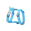 Dog Harness Red Dingo STYLE FLAMINGO 36-54 cm Turquoise 30-48 cm