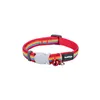 Dog collar Red Dingo STYLE RAINBOW 41-63 cm