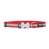 Dog collar Red Dingo STYLE RAINBOW 41-63 cm