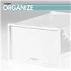 Stackable shoe box Max Home White 6 Units polypropylene ABS 23 x 14,5 x 33,5 cm