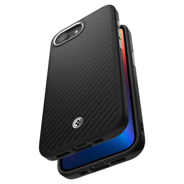 Spigen Enzo Aramid Mag MagSafe - Case for iPhone 17e / 16e (Black)