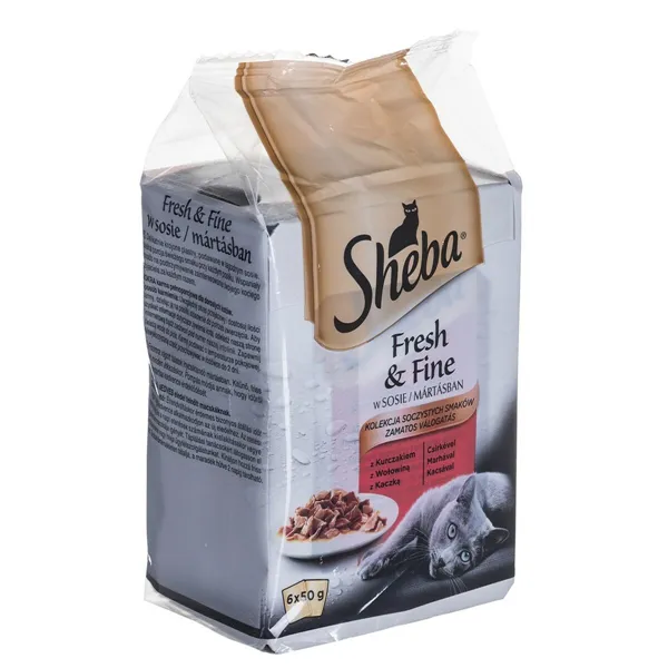 Cat food Sheba                                 Chicken Veal