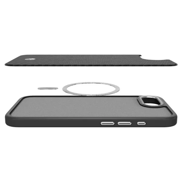 Spigen Enzo Aramid Mag MagSafe - Case for iPhone 17e / 16e (Black)