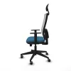 Office Chair with Headrest Piqueras y Crespo 1D066G1 Petroleum green