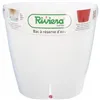 Self-watering flowerpot Riviera White polypropylene Circular Ø 36 x 33 cm