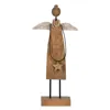 Christmas bauble Natural Mango wood Angel 23 x 9 x 52 cm