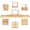 HA1023 BAMBOO BATHTUB SHELF