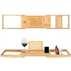 HA1025 BAMBOO BATHTUB SHELF