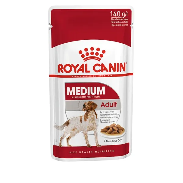 Wet food Royal Canin Medium Adult 10 x 140 g