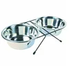 Dog Feeder Trixie Double Stainless steel 1,8 L