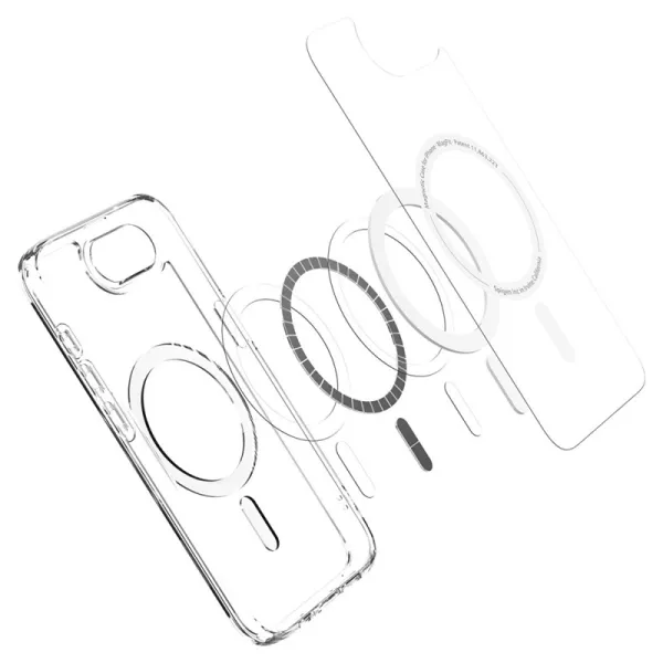Spigen Ultra Hybrid Mag MagSafe - Case for iPhone 17e / 16e (White)