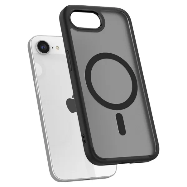 Spigen Ultra Hybrid Mag MagSafe - Case for iPhone 17e / 16e (Frost Black)