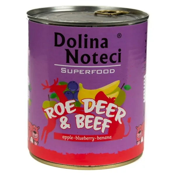 Wet food Dolina Noteci Superfood Veal Deer 400 g