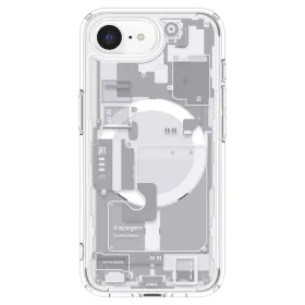 Spigen Ultra Hybrid Mag MagSafe - Case for iPhone 17e / 16e (Zero One White)