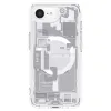 Spigen Ultra Hybrid Mag MagSafe - Case for iPhone 17e / 16e (Zero One White)