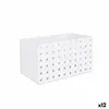 Drawer Organizer Confortime White 20,7 x 13,8 x 12,2 cm (12 Units)