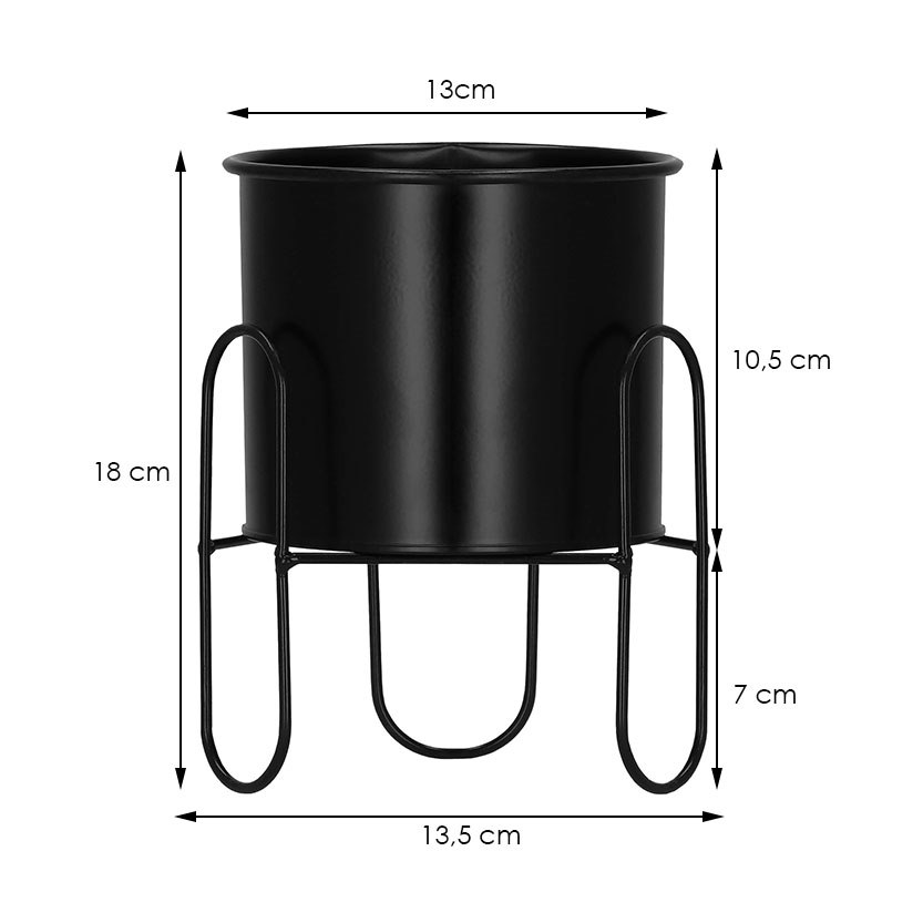 Metāla puķu statīvs Springos GA0164 18 cm | Pirkt tiešsaistē — Megaluks