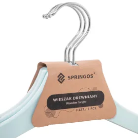 HG0007 WOODEN HANGER 3 PCS. | Buy online — Megaluks