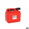 Fuel Tank with Funnel Continental Self Red 5 L (4 Units) 5 L