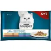 Cat food Purina Gourmet Tuna Lamb Duck 4 x 85 g