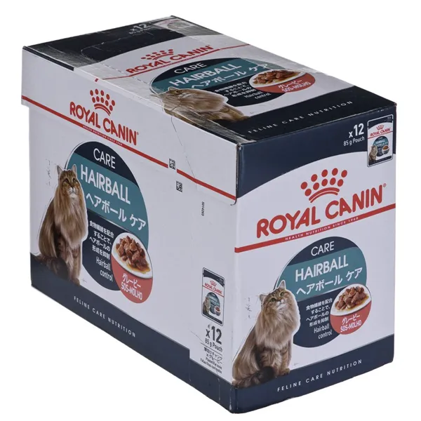 Cat food Royal Canin Hairball Care Gravy Meat 12 x 85 g