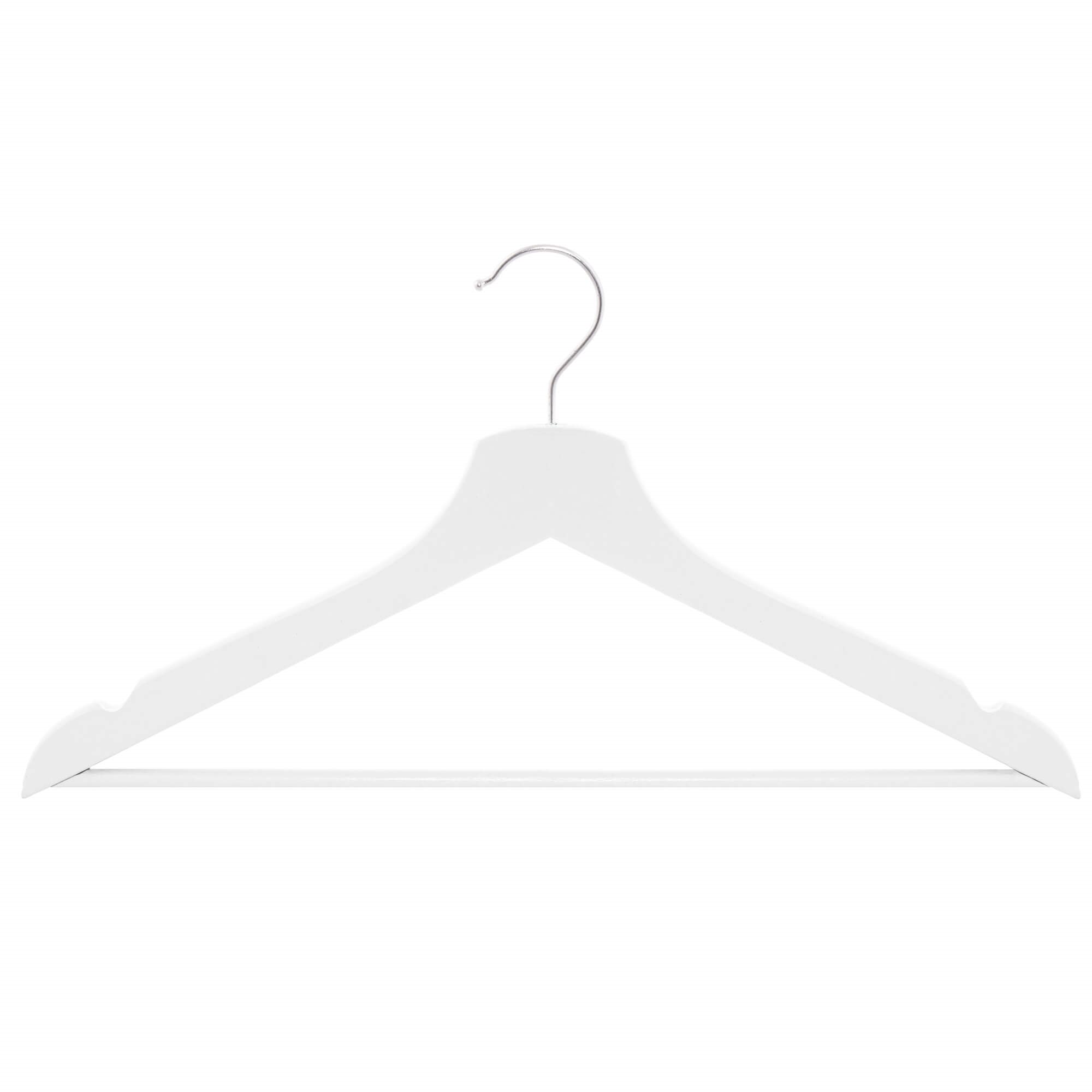 Wooden hanger Springos HG0059 20 pcs