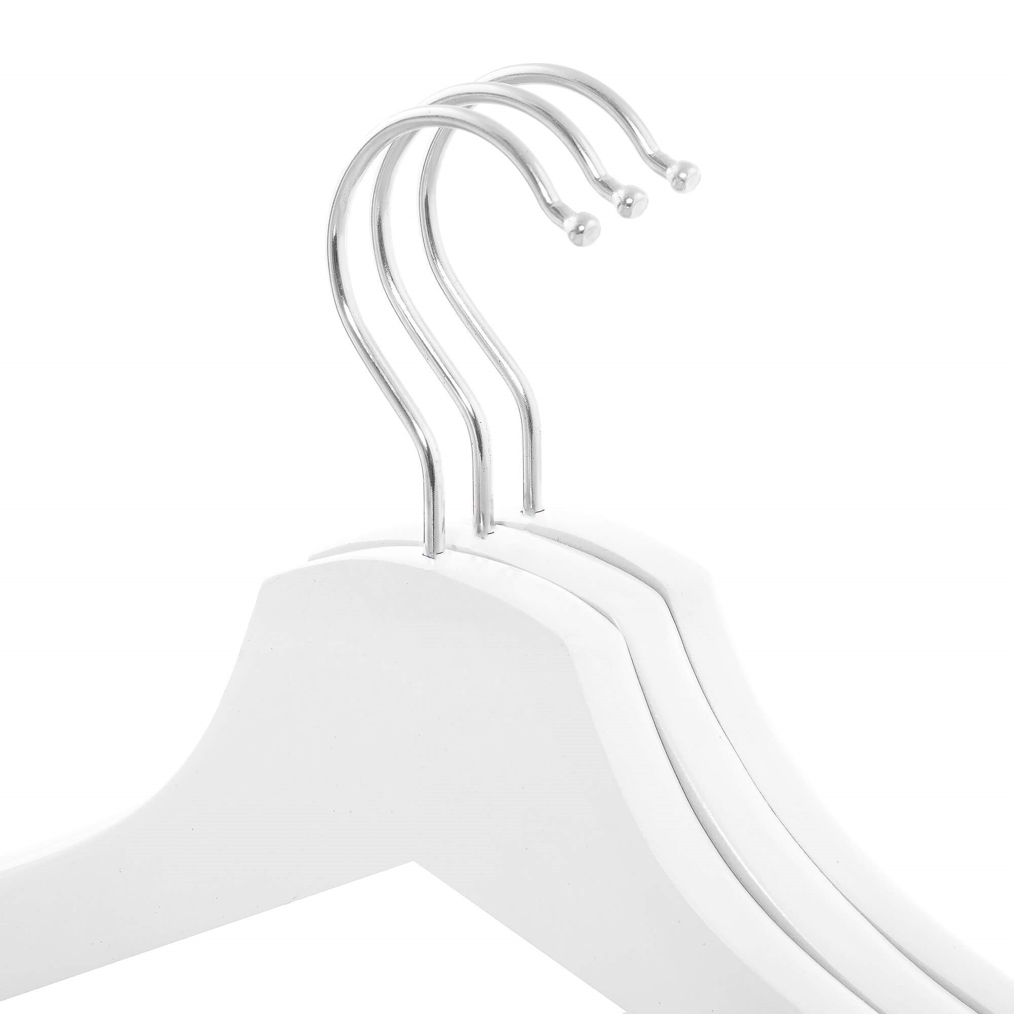 Wooden hanger Springos HG0059 20 pcs