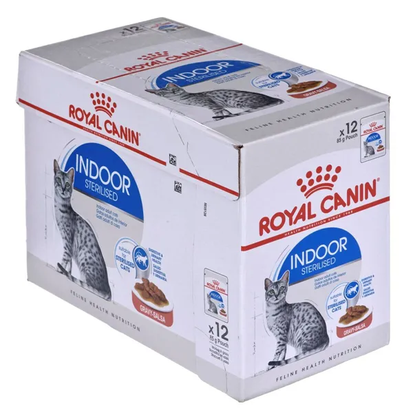 Cat food Royal Canin Indoor Sterilized Meat 12 x 85 g