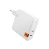Spigen ArcStation Pro GaN-1402 - 2x USB-C Wall Charger 140W (White)
