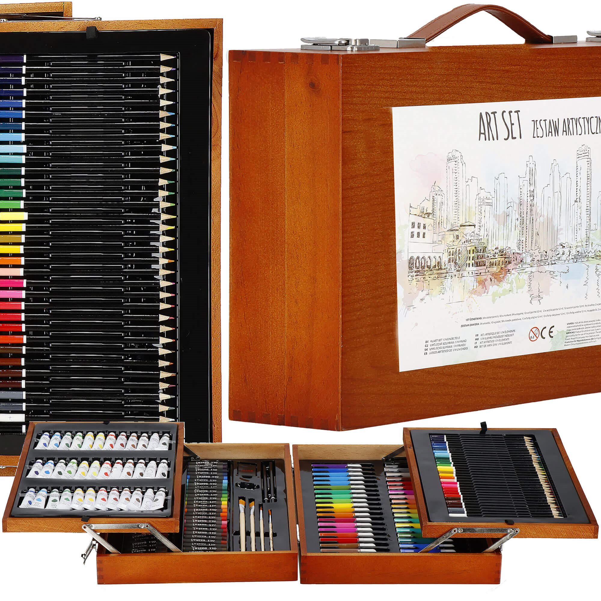 SA1010 KUNSTILINE KOMPLEKT 174 ELEMENTI | Osta veebist — Megaluks