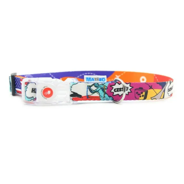 Dog collar Matteo                                 38-65 cm Printed