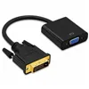 DVI-D to VGA Adapter PcCom Essential Black 25 cm