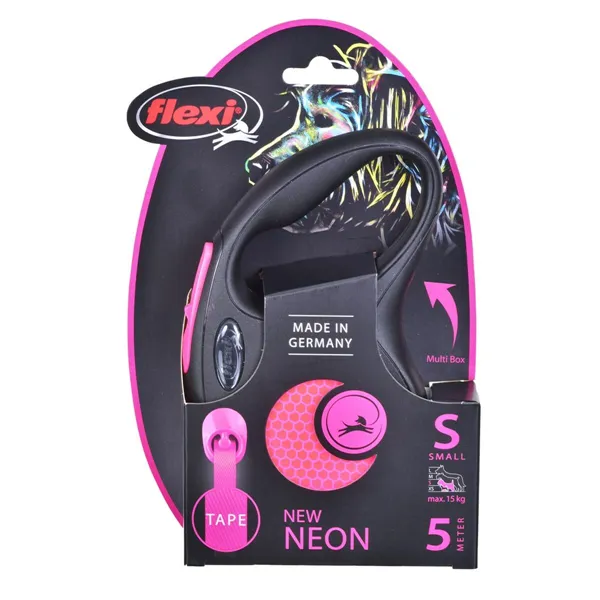 Dog Lead Flexi S 5 m Pink